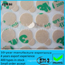 Jamag strong disc magnet with adhesive back for sale